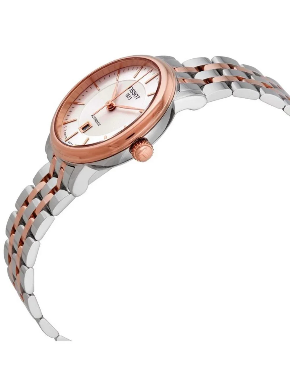 NWT Tissot T-Classic Carson Silver Dial Ladies Watch